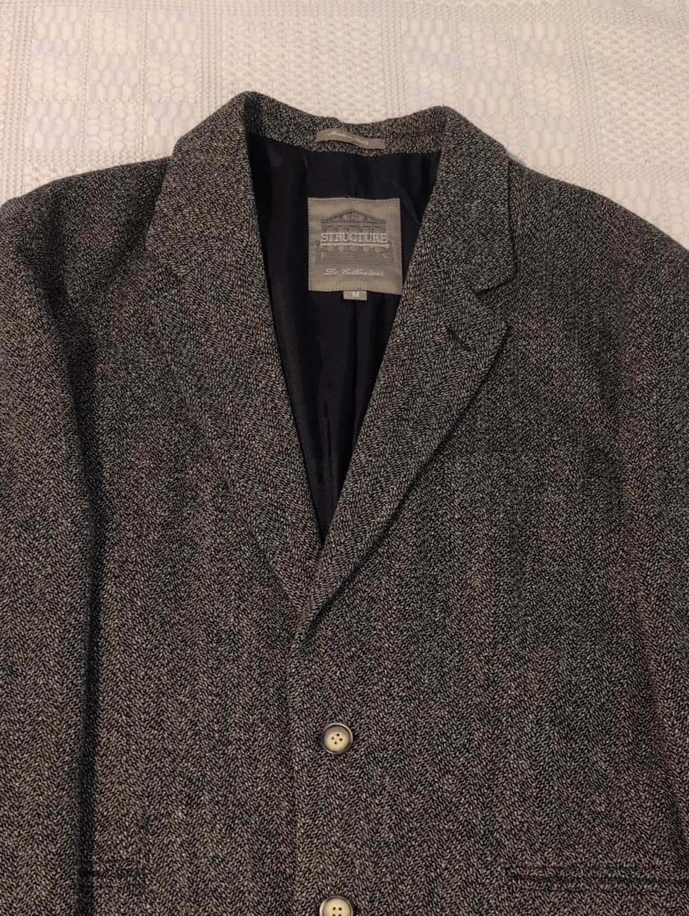 Mugatu's derelicte! Homeless Wool Sport Coat Blazer. Made In Italy